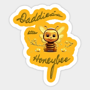 Daddies´s little honeybee Sticker